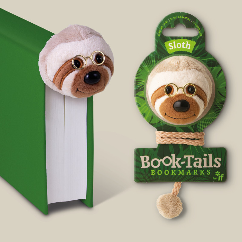 Book-Tails Bookmarks - Sloth (set van 6)