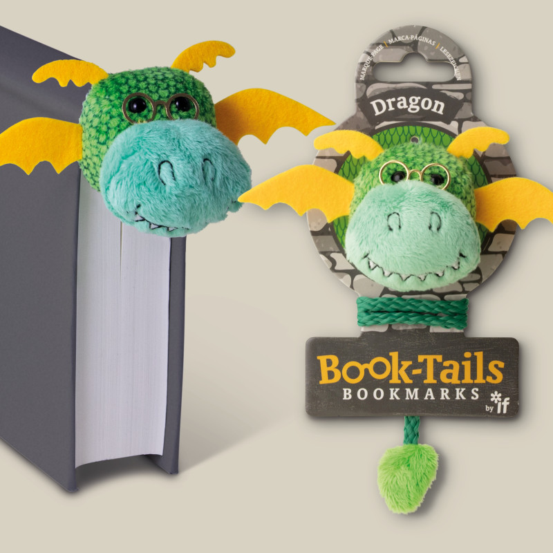 Book-Tails Bookmarks - Dragon (set van 6)