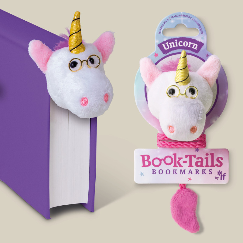 Book-Tails Bookmarks - Unicorn (set van 6)