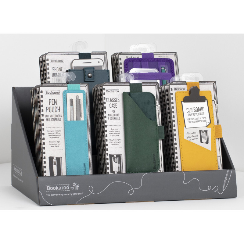 Display | Bookaroo Notebook Accessories - Brights