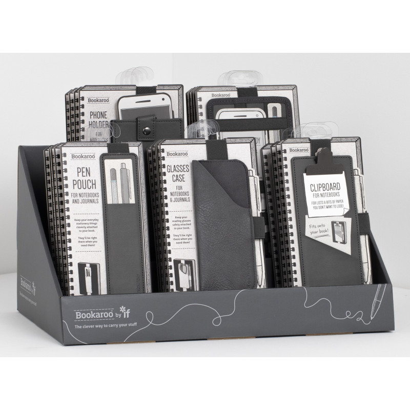 Display | Bookaroo Notebook Accessories - Charcoal