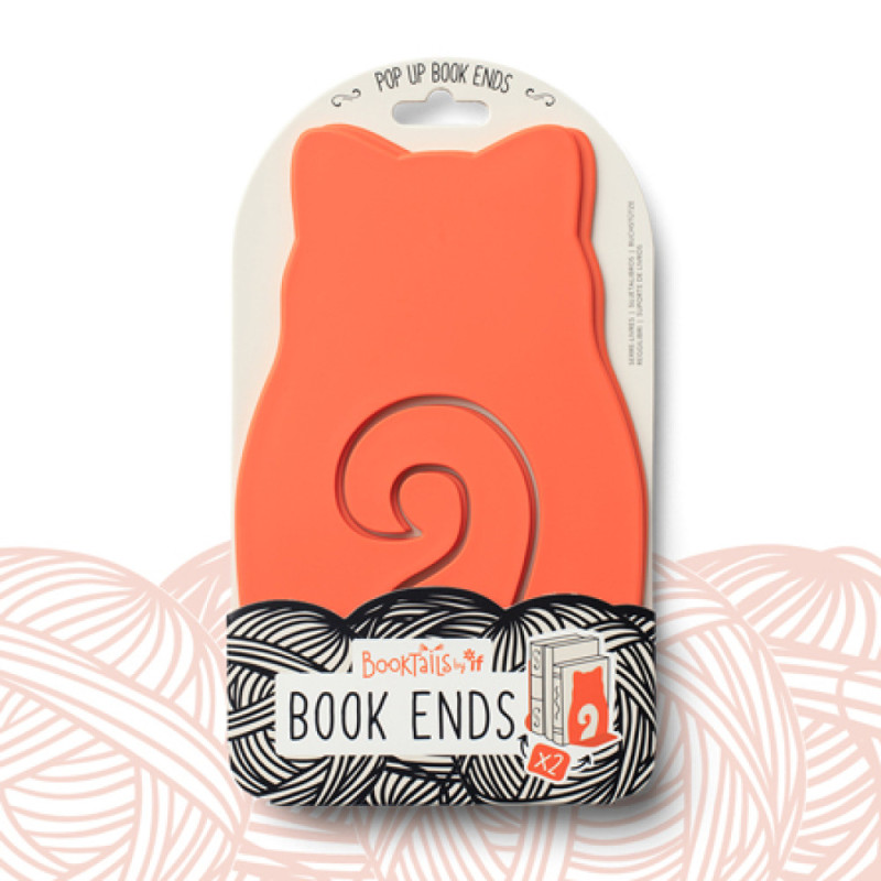 BookTails Book End - Cat