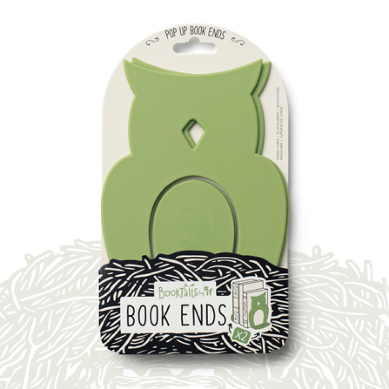 BookTails Book End - Owl