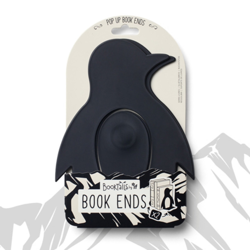 BookTails Book End - Penguin