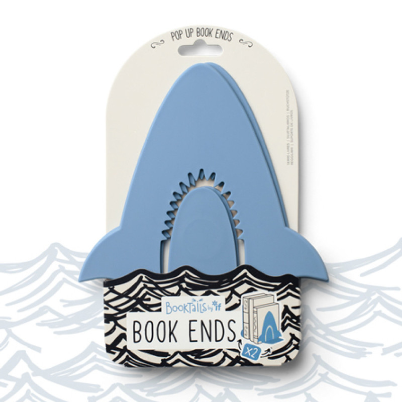 BookTails Book End - Shark
