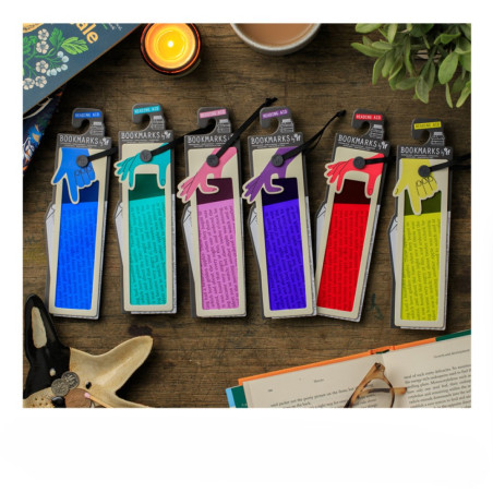 Reading Aid Bookmarks - Red (set van 3)