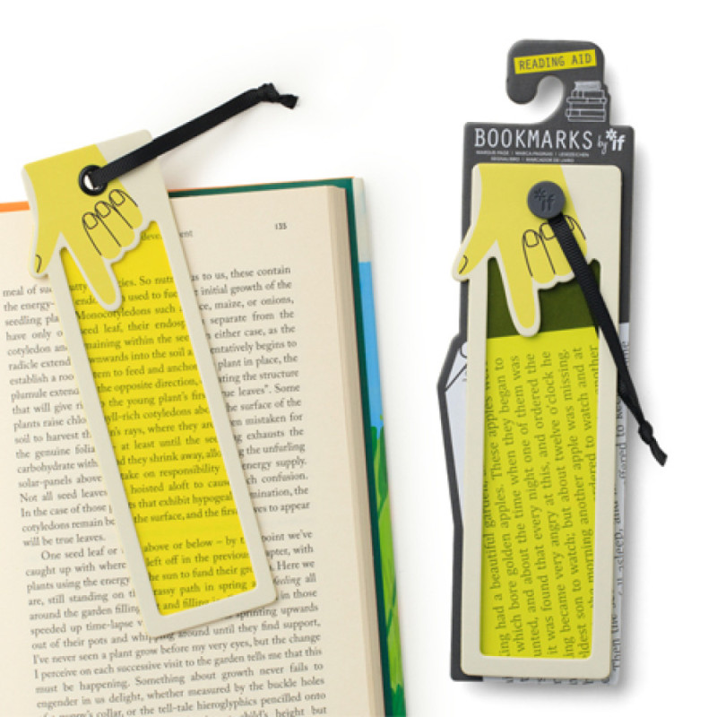 Reading Aid Bookmarks - Yellow (set van 3)